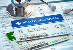 health insurance and dental insurance cards