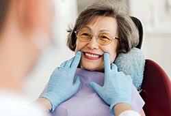 Long term benefit of dental implants include reduced replacement costs